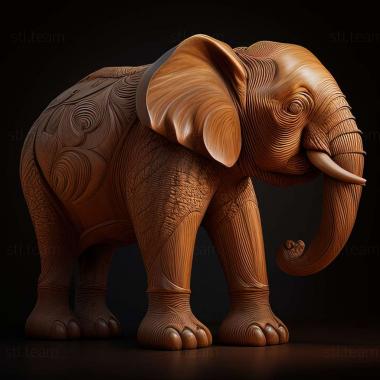 3D model Jumbo famous animal (STL)